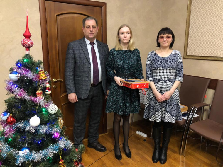 Встреча главы Сосновского муниципального округа с одаренными детьми.